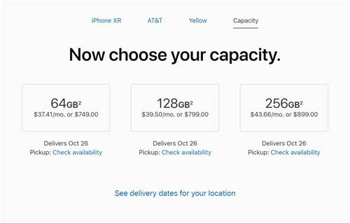 iPhone XR開售兩天備貨量仍充足 王朝已逝