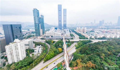 蓮花山空中廊橋開通 景觀廊橋美景介紹