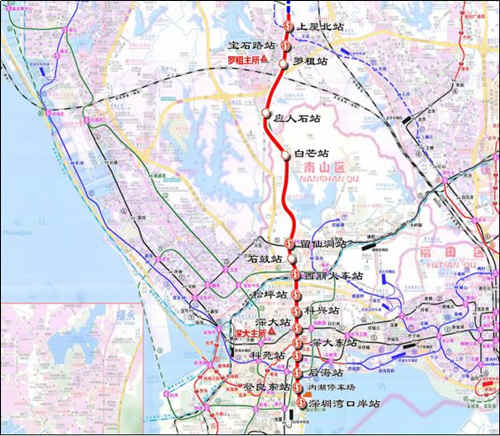 深圳地鐵13號(hào)線建設(shè)中 預(yù)計(jì)2022年開通