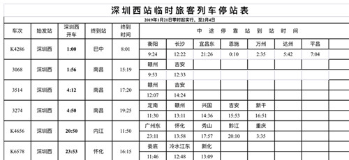 深圳西站售票廳18日起暫停營業(yè) 站外臨時售票