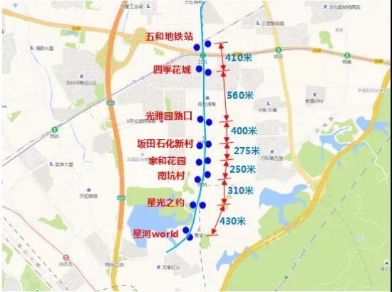 注意 深圳這些公交線路在五和大道將“跳站”停