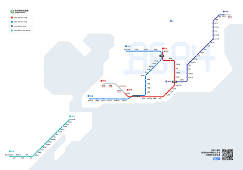 青島地鐵線路圖2019 青島地鐵線路圖最新