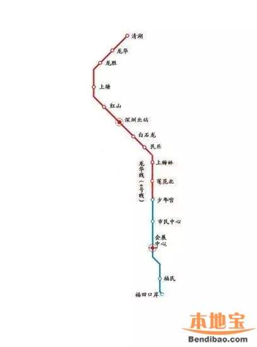 深圳地鐵4號(hào)線路圖2019 深圳地鐵線路圖最新