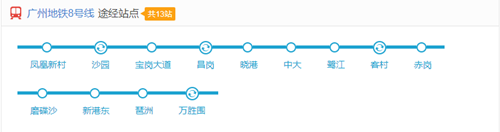 廣州地鐵8號(hào)線路圖2019 廣州地鐵線路圖最新