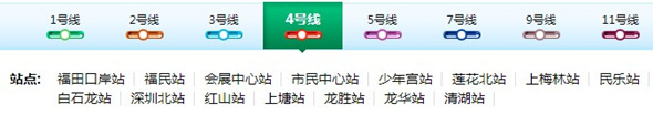 深圳所有地鐵線路運(yùn)營(yíng)時(shí)間表