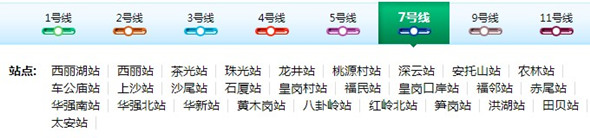 深圳所有地鐵線路運(yùn)營(yíng)時(shí)間表