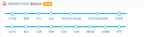 成都地鐵10號(hào)線線路圖2019 成都地鐵線路圖最新