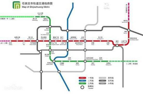 石家莊地鐵1號線2019 石家莊地鐵線路圖最新