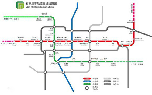 石家莊地鐵3號線2020 石家莊地鐵線路圖最新