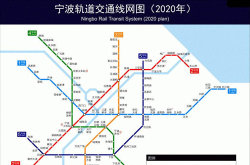 寧波地鐵2號線線路圖2020 寧波地鐵線路圖最新