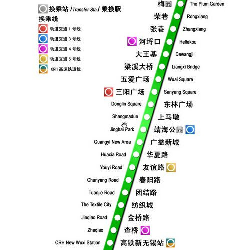 無(wú)錫地鐵2號(hào)線線路圖2020 無(wú)錫地鐵線路圖最新