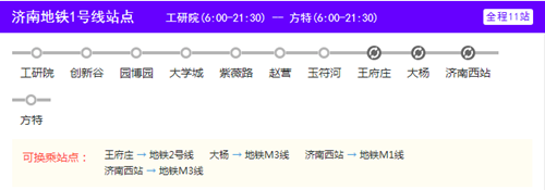 濟(jì)南軌道交通1號(hào)線線路圖2020 濟(jì)南地鐵線路圖最新