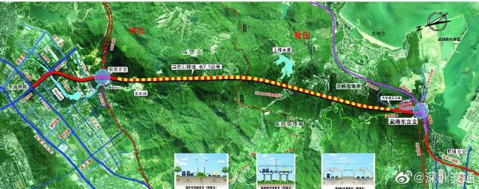 技術(shù)改革 坪鹽通道采用“反井法”開挖通風(fēng)豎井