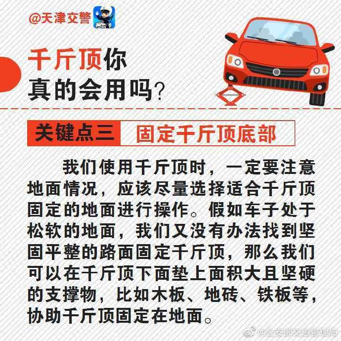 新手司機速看!汽車千斤頂你真的會用嗎