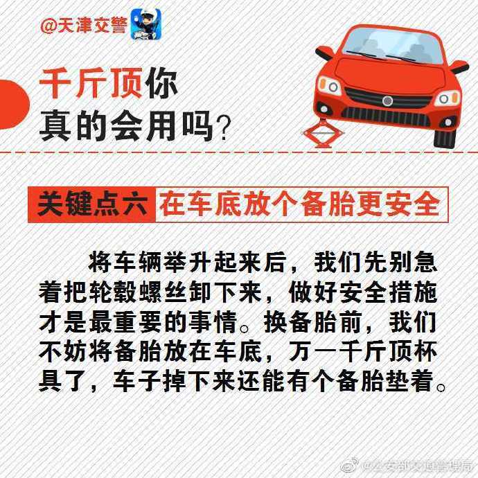 新手司機速看!汽車千斤頂你真的會用嗎