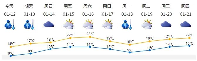 時(shí)隔1066天深圳終于入冬了 平均氣溫低于10℃