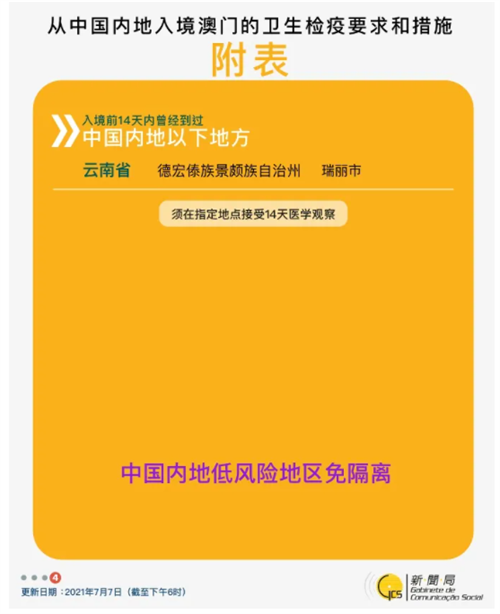 7月暑假?gòu)纳钲谌グ拈T需要隔離嗎 澳門最新隔離政策