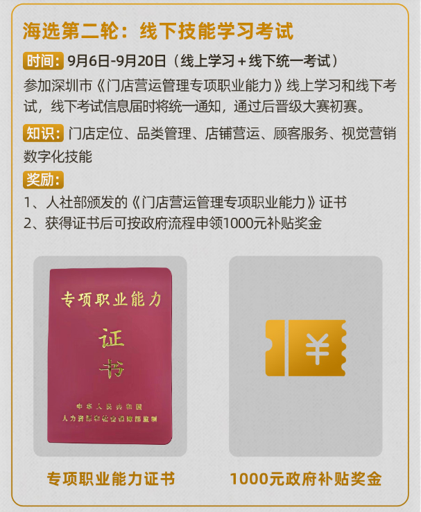 2021年深圳技能大賽賽事流程及獎勵(附報名入口)