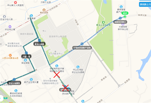 坪山4條公交線路調(diào)整 途經(jīng)路線有變