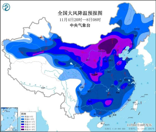 冷空氣+超強(qiáng)寒潮來深圳啦 廣東最低位可降至5℃