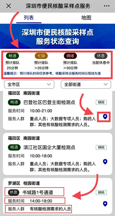 深圳核酸檢測點如何查詢(附查詢?nèi)肟?