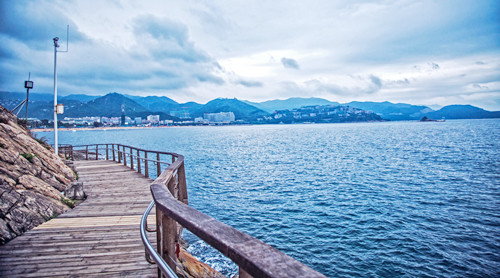 大梅沙海濱棧道