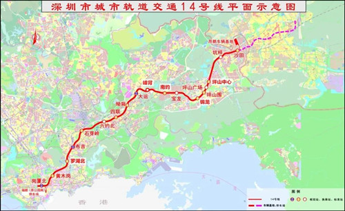 最新消息！深圳地鐵14號(hào)線及三大樞紐運(yùn)營(yíng)正式進(jìn)駐