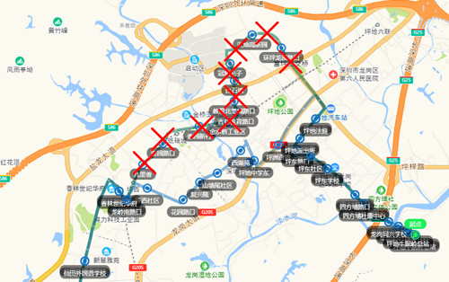 8月21日起深圳這些公交線路調(diào)整 還有1條線路改名