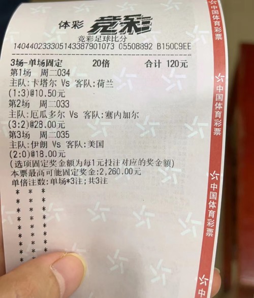 世界杯彩票能中多少錢 世界杯彩票怎么看中了多少錢