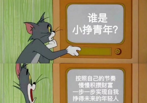 小掙青年梗是什么意思