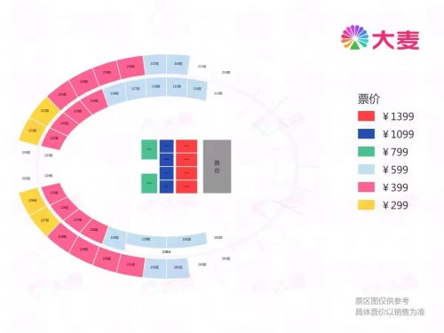 2024郭富城沈陽(yáng)演唱會(huì)座位圖分享