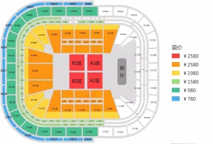 2024陳奕迅重慶演唱會座位圖分享