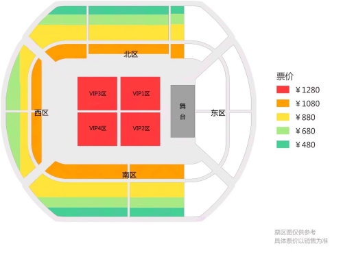 2024吳克群深圳演唱會座位圖分享