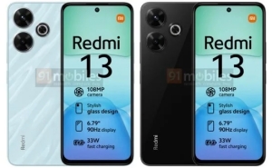 Redmi 13 4G配置全面曝光：配備108MP主攝 售價(jià)僅約1560元起