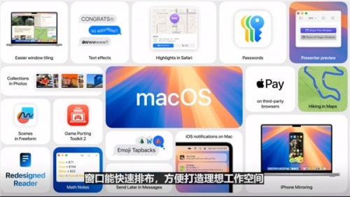 蘋果新版MacOS發(fā)布：支持iPhone鏡像 開啟“多屏協(xié)同”新時(shí)代